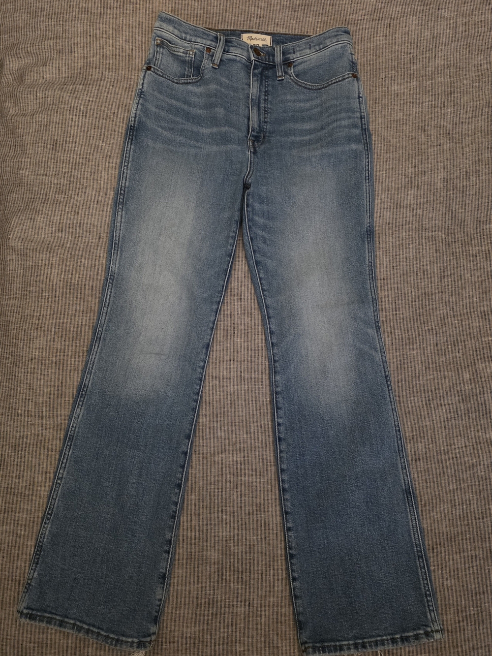 Madewell Light Blue High-Rise Boot-Cut Jeans Size 27